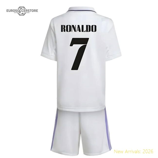 2022-2023 Real Madrid Home Mini Kit (ronaldo 7) - Great Value