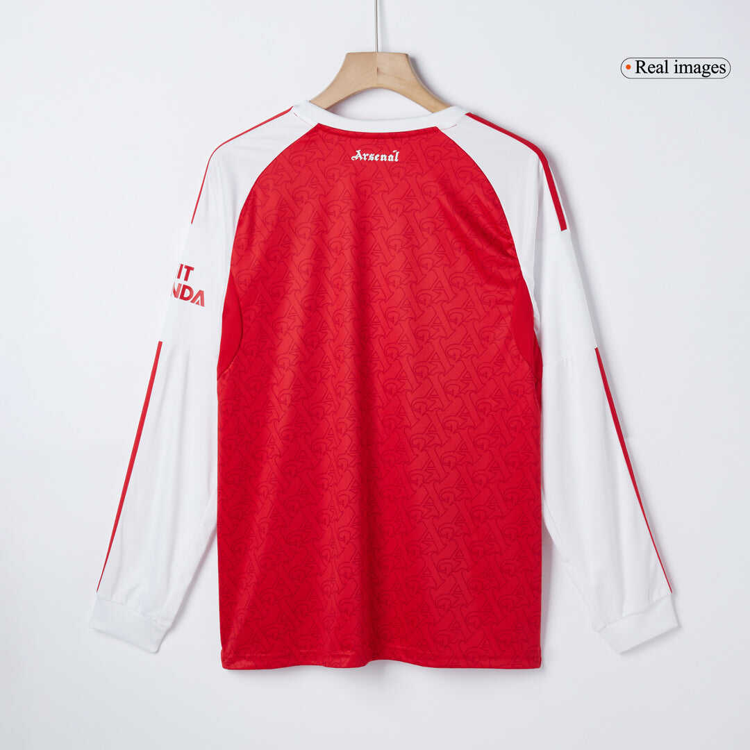 Arsenal Home Long Sleeve Soccer Jersey 2025/26