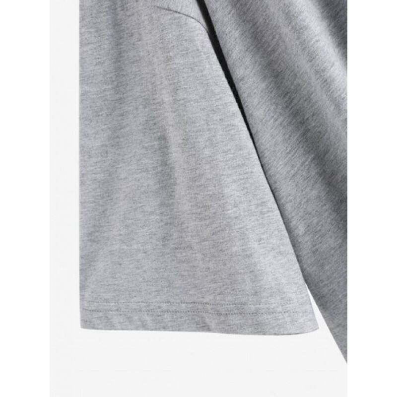 Sketch Flower Oversized Drop Shoulder Boyfriend Tee DD9093