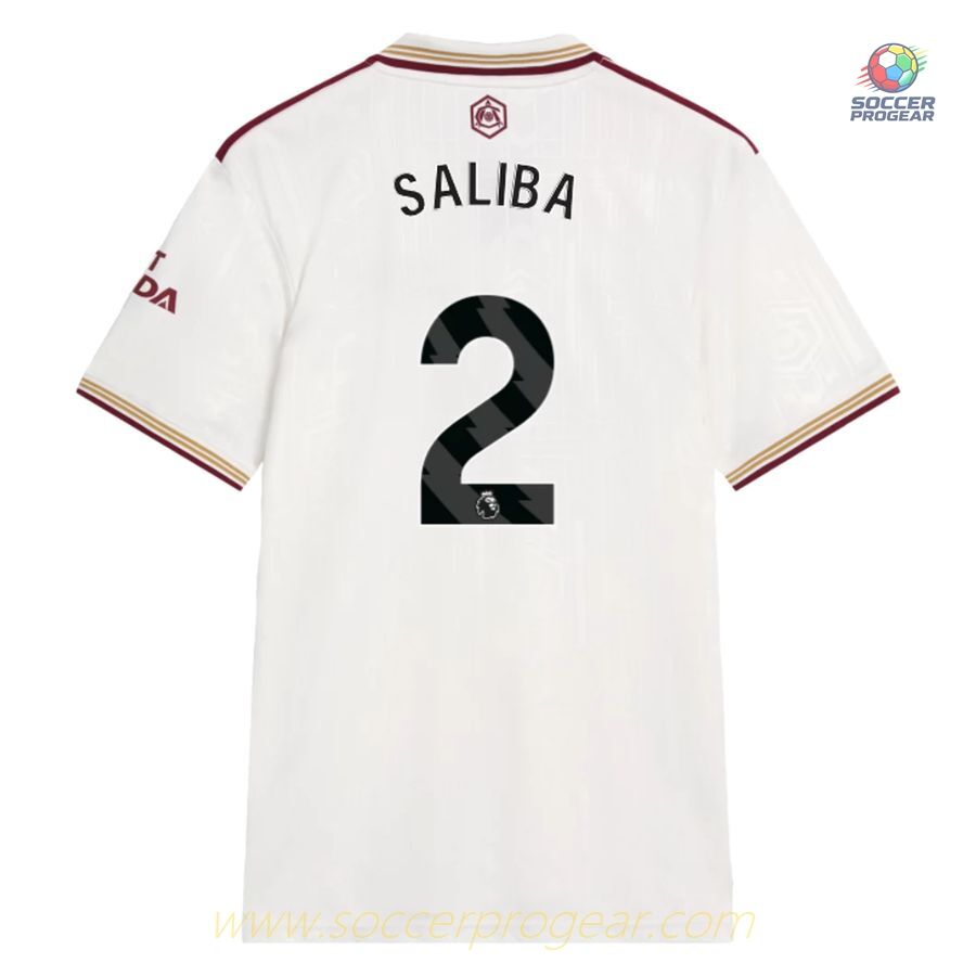 Arsenal Third Shirt 2025/26 Collection Saliba