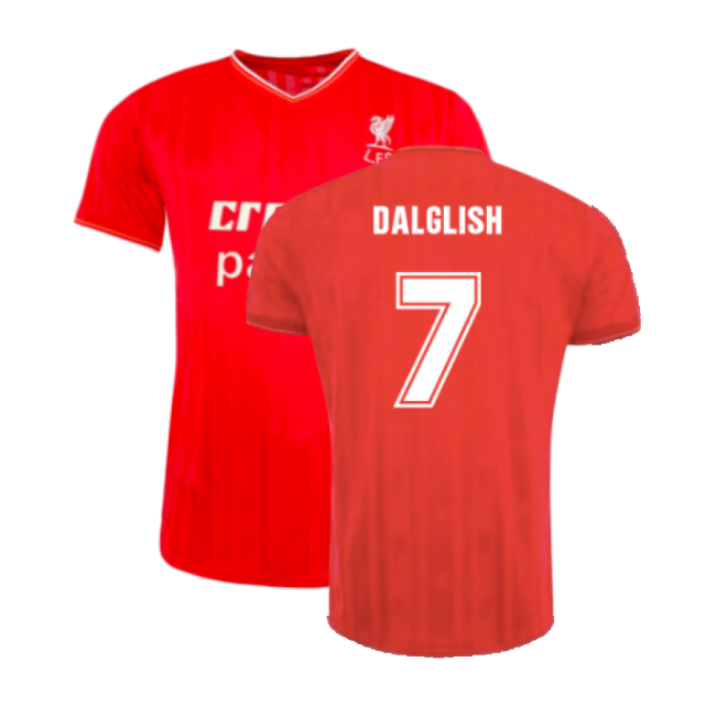 match worn 1986 Liverpool Crown Paints Home Shirt (DALGLISH 7)