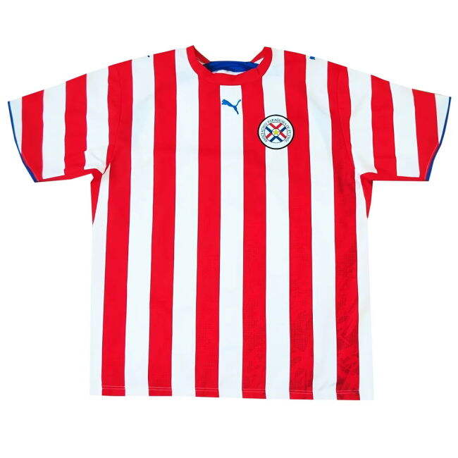 Paraguay 2006-2007 Home Shirt - (Adult