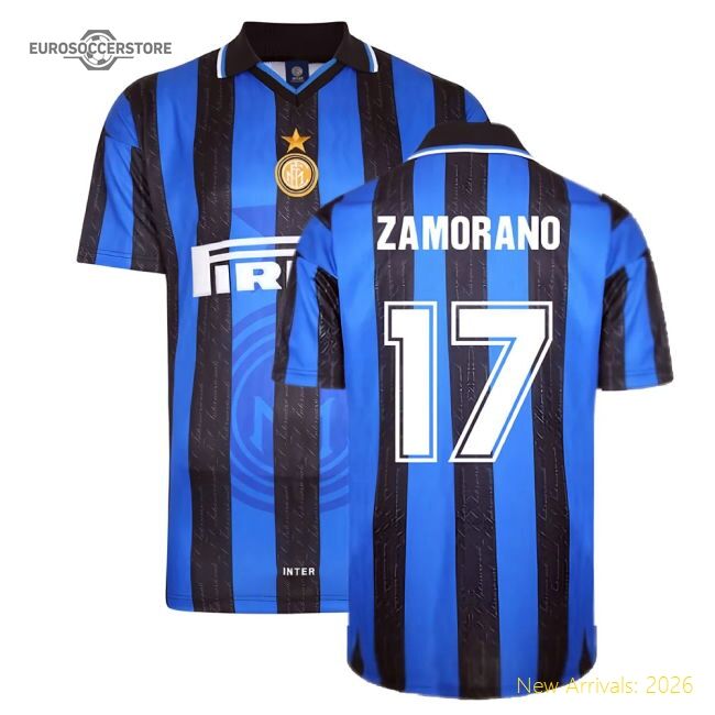 Top-tier Inter Milan Home Zamorano Jersey 2023-2024 Lightweight