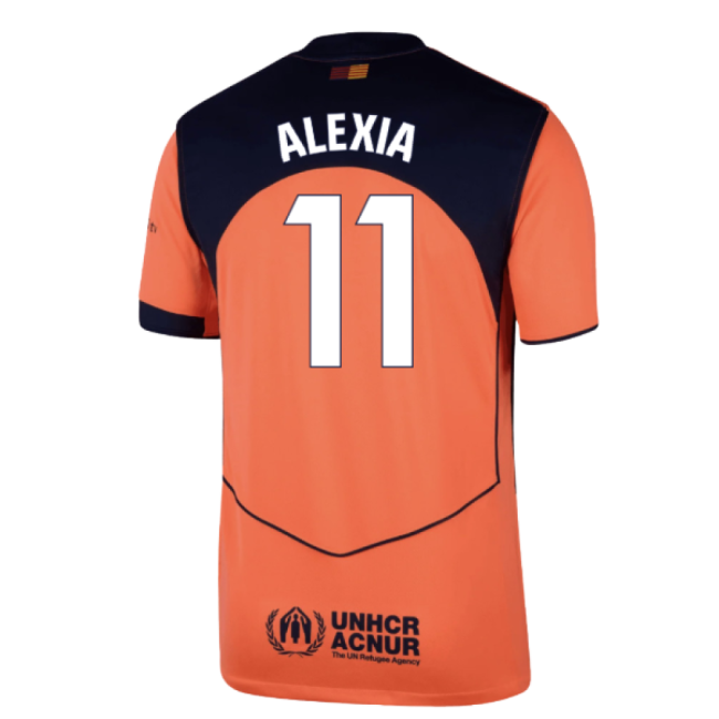 Alexia 11 High Quality Barcelona 2025-2026 Third Kit