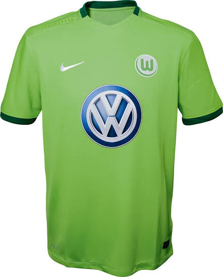 Official Durable Wolfsburg Home 201617 Soccer Jersey Shirt