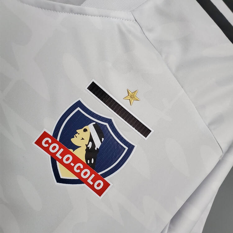 Colo-Colo Soccer Jersey 21-22 Home White Shirt - Official Replica