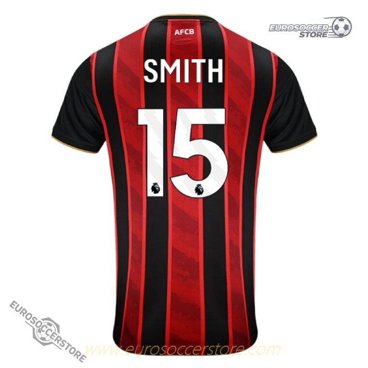 Bournemouth Home Jersey 25-26 with SMITH 15