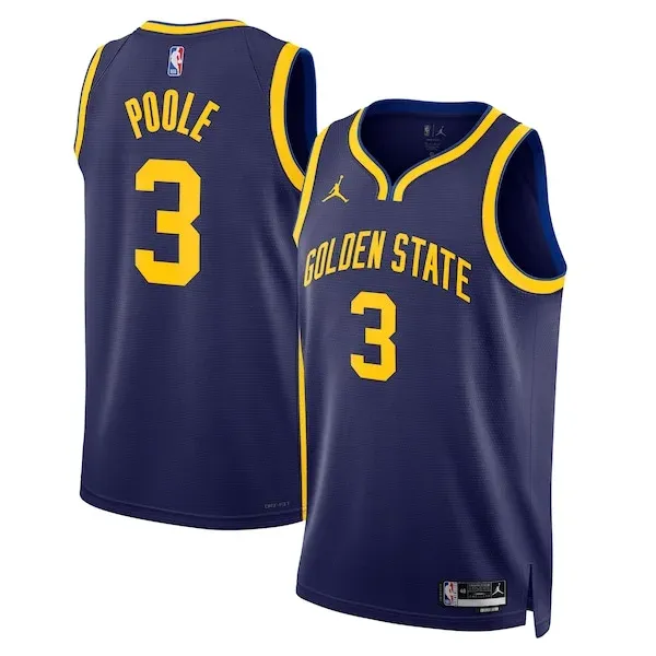Jordan Poole GSW Official Team Jersey - All-Star - Licensed Product