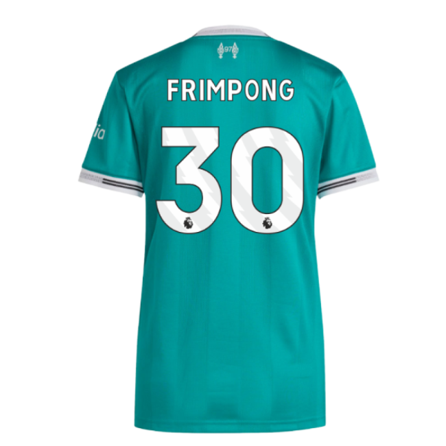 2025-2026 Liverpool Authentic Third Top (Womens) (Frimpong 30)