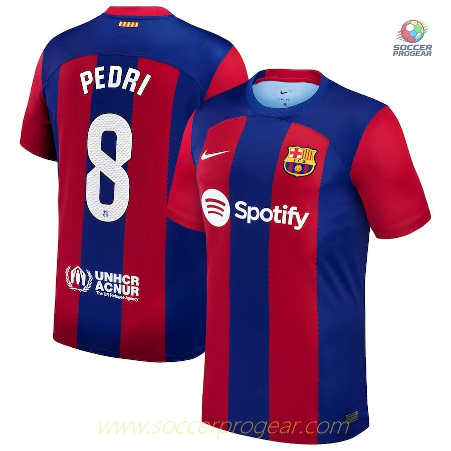 Barca Team Shirt 2023 2024 Home Pedri