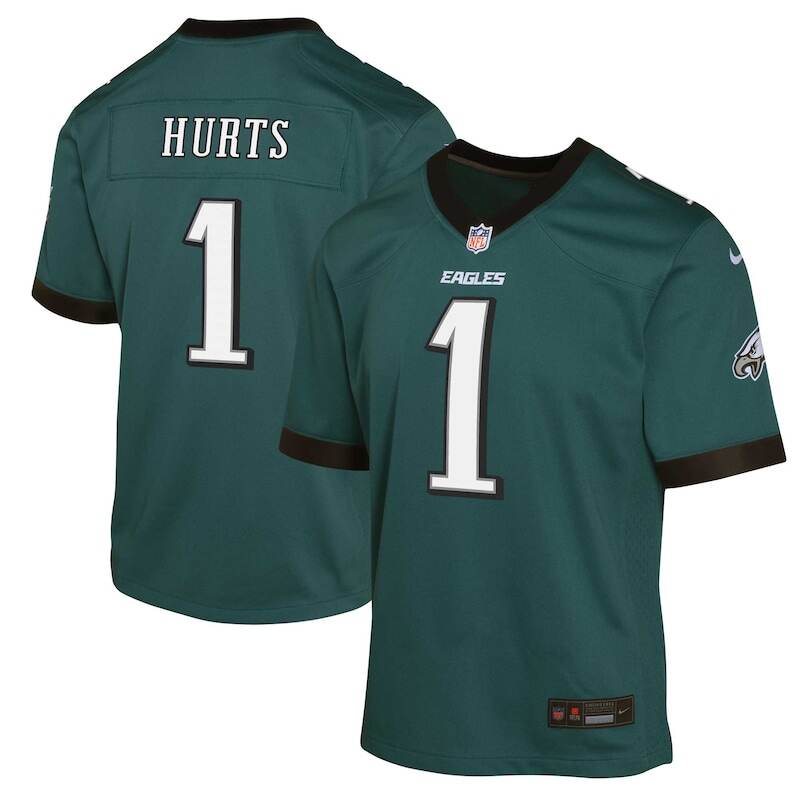 None Jalen Hurts PHI Eagles Pro-Level Fan Favorite Football Apparel