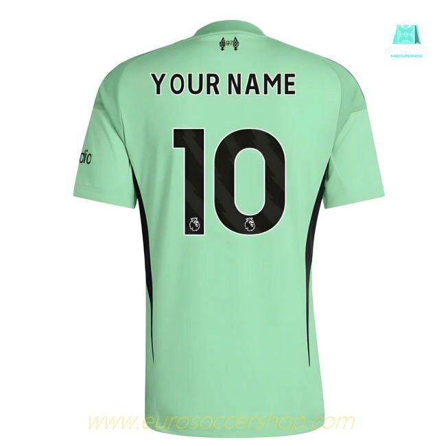 2025-2026 Liverpool Home Goalkeeper Shirt (Glory Mint) (Your Name)