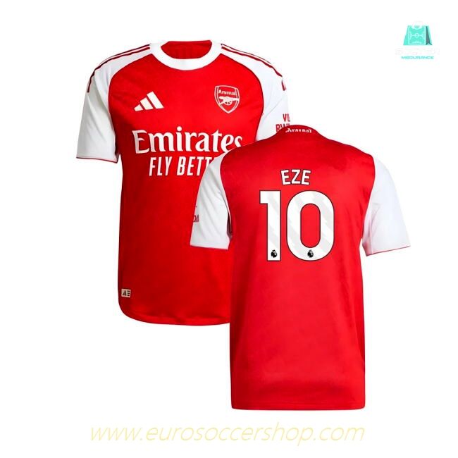 2025-2026 Arsenal Authentic Home Shirt (Eze 10)