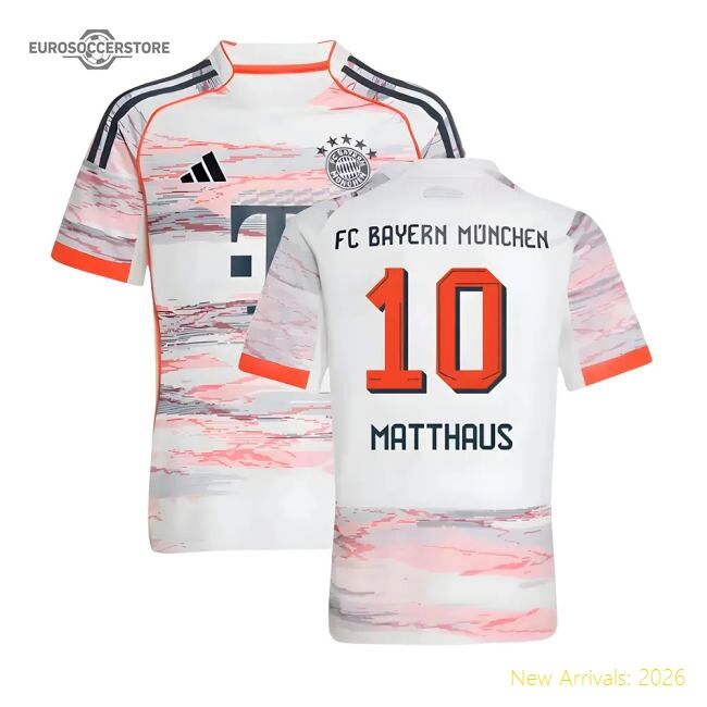 2025-2026 Bayern Munich Road Jersey (kids) (matthaus 10)
