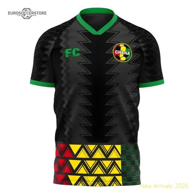 Top Ghana Concept 20222023 Away Kit S3436chest Athletic