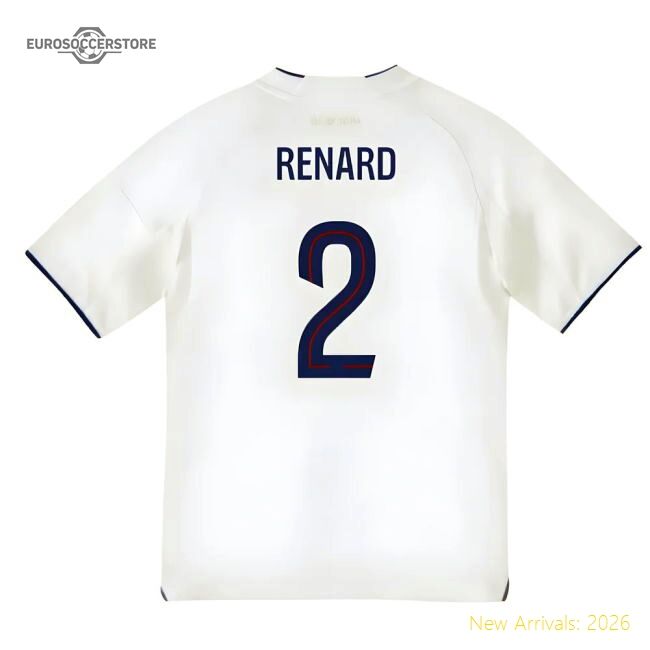 Match-Day 2025-2026 Olympique Lyon Home Shirt (Kids) (Renard 2)