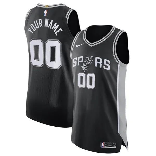 San Antonio SAS Authentic Jersey - trendy premium - Black game-day