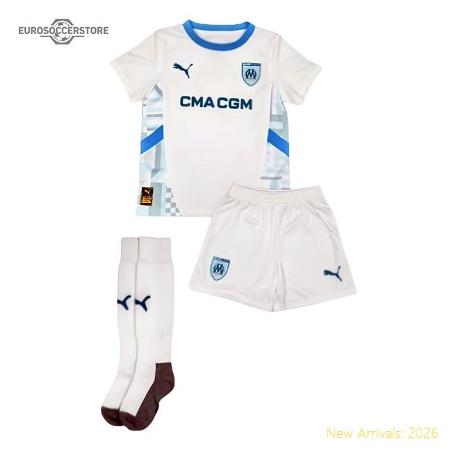 Trending High-Quality 2024-2025 Marseille Home Mini Kit