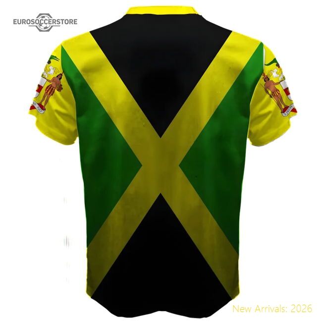 Superior Reggae Boyz Coat Of Arms Sublimated Sports Jersey
