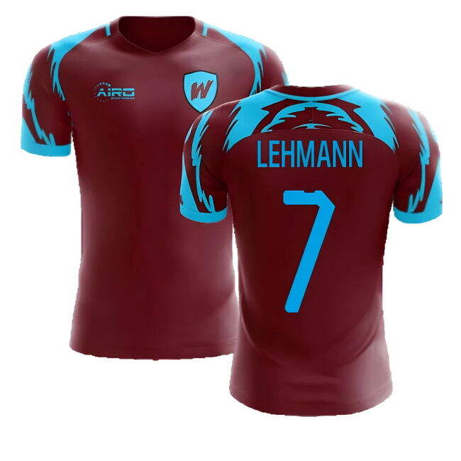Original West Ham Lehmann 7 2025 2025-2026 West Ham Home Concept Fo...