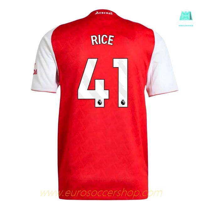 2025-2026 Arsenal Authentic Home Shirt (Rice 41)