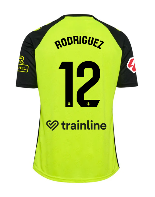 Real Betis 24-25 Season Away Jersey - RODRIGUEZ #12
