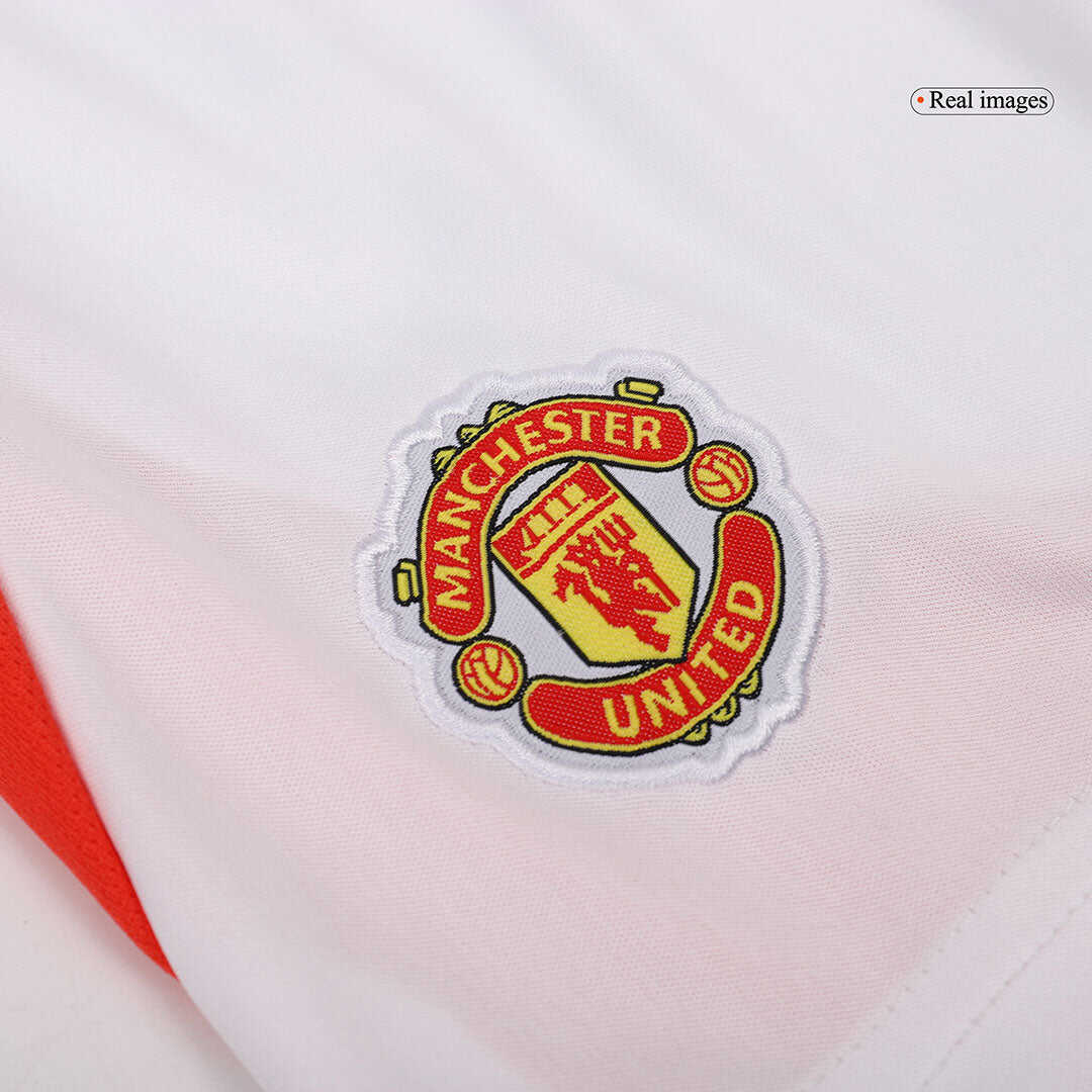 Manchester United Home Kids Soccer Jerseys Kit