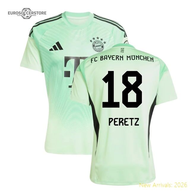 Premium-grade 2025-2026 Bayern Munich Home Goalkeeper Shirt (glory