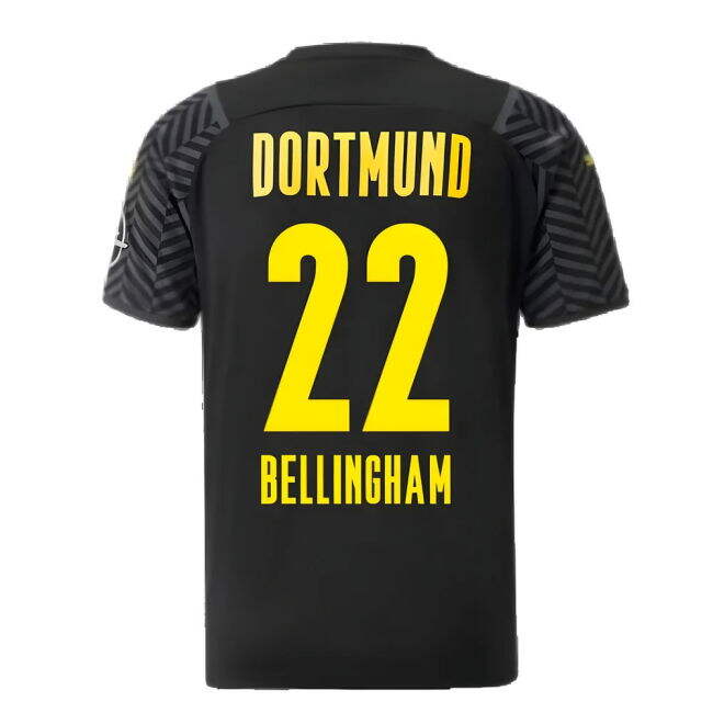 Borussia Dortmund (dortmund) Official 2021-2022 Away Soccer Jersey