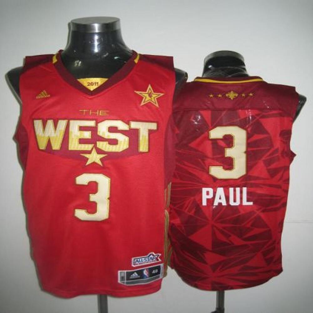 High-Quality 3 Jersey - Red - Basketball Fan Gear