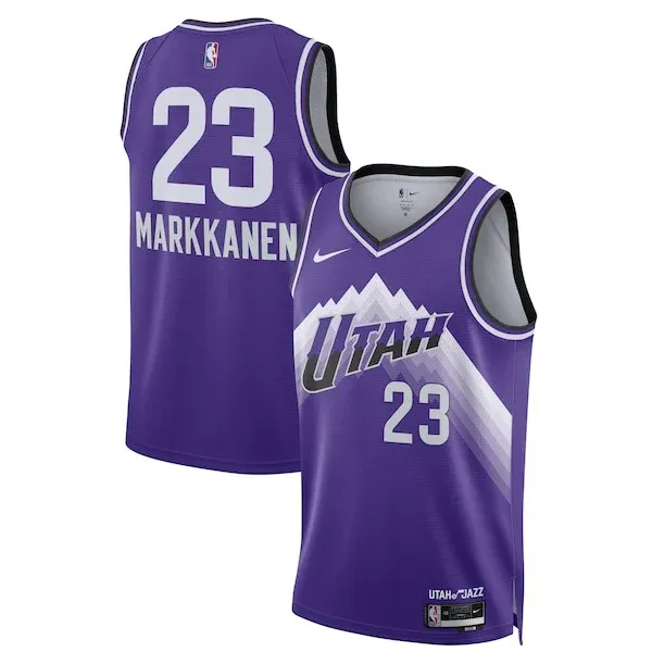 Lauri Markkanen UTA Swingman Jersey - trendy genuine game-day