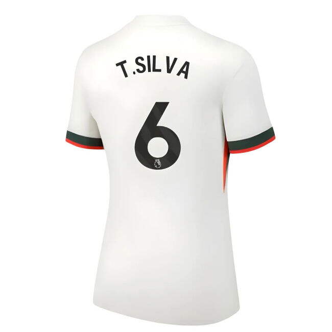 Chelsea Away Football Shirt 2025-20 - Silva 6 L M Women S