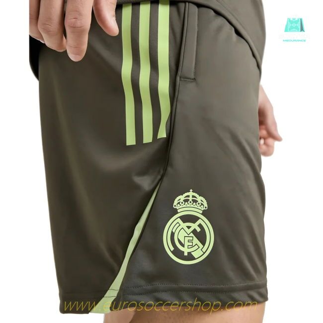 2025-2026 Real Madrid Training Shorts (Utility Grey)