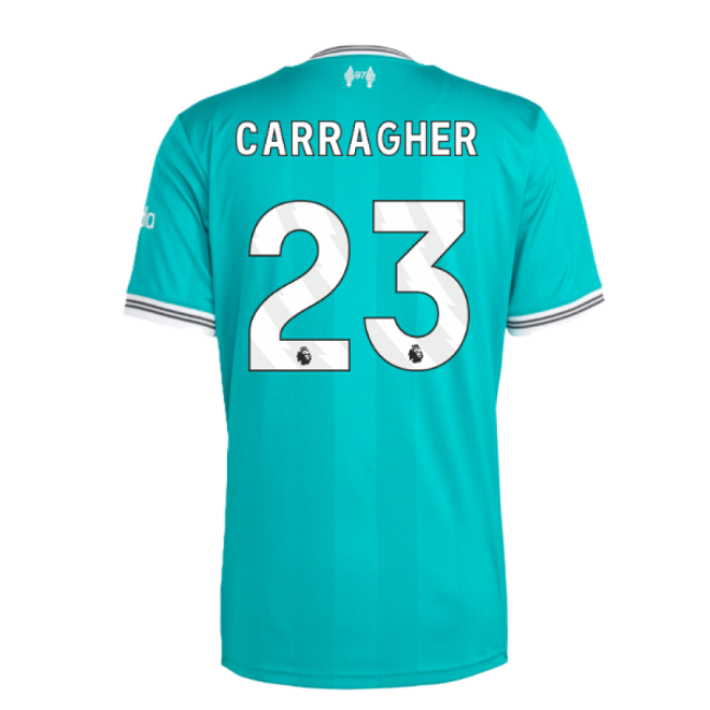 Liverpool Official Third Football Shirt 2025-20 Carragher 23 L S