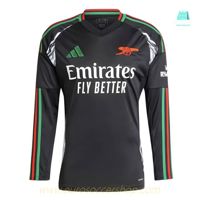 2024-2025 Arsenal Away Long Sleeve Shirt