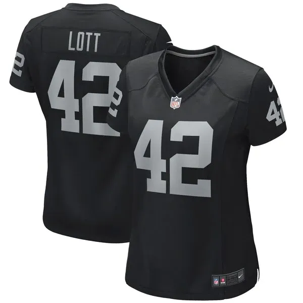 None Ronnie Lott Game Jersey - Black | NFL Player Jersey | NFL Footbal