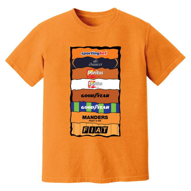 Wolves Sponsor History official style T-Shirt