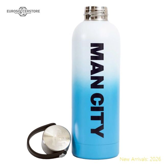 Authentic Manchester City Fc Chunky Thermal Bottle - Premium Quality