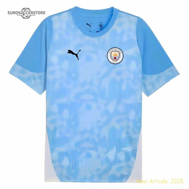 Official 2025-2026 Man City Jersey - High Performance Training Wear