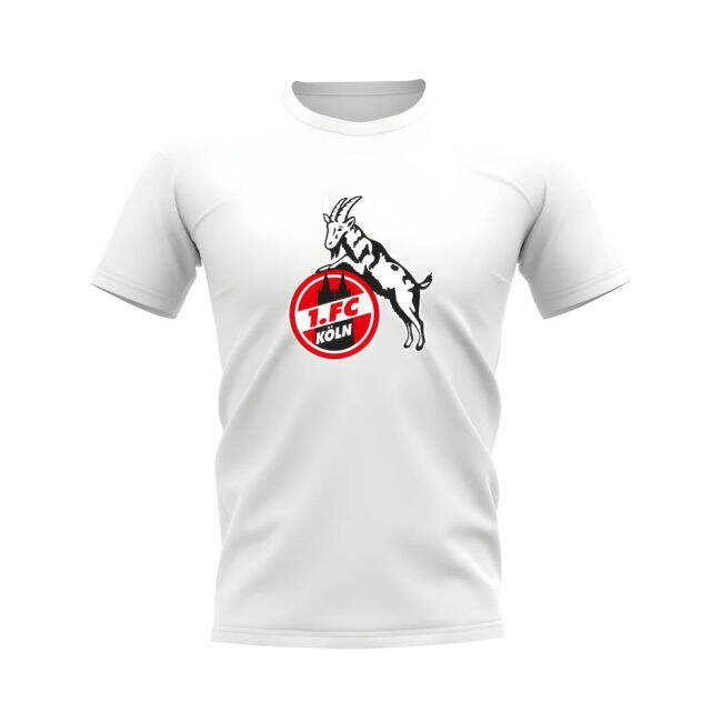 FC Koln Badge T-Shirt (White)