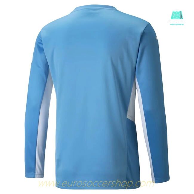 2021-2022 Man City Long Sleeve Home Shirt
