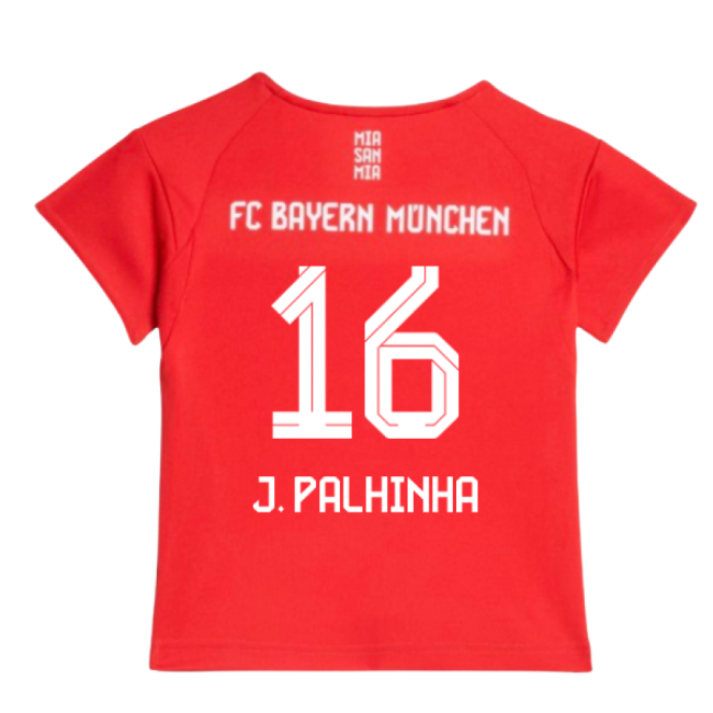 Baby Palhinha 16 High Quality Bayern Munich 2025-2026 Home Kit (1)