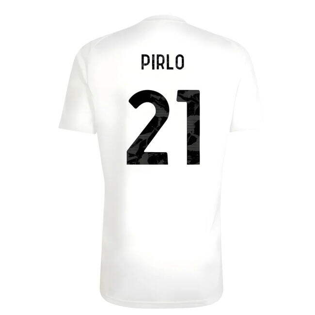 Pirlo 21 Original Replica Juventus Training Fan Shirt for Adults