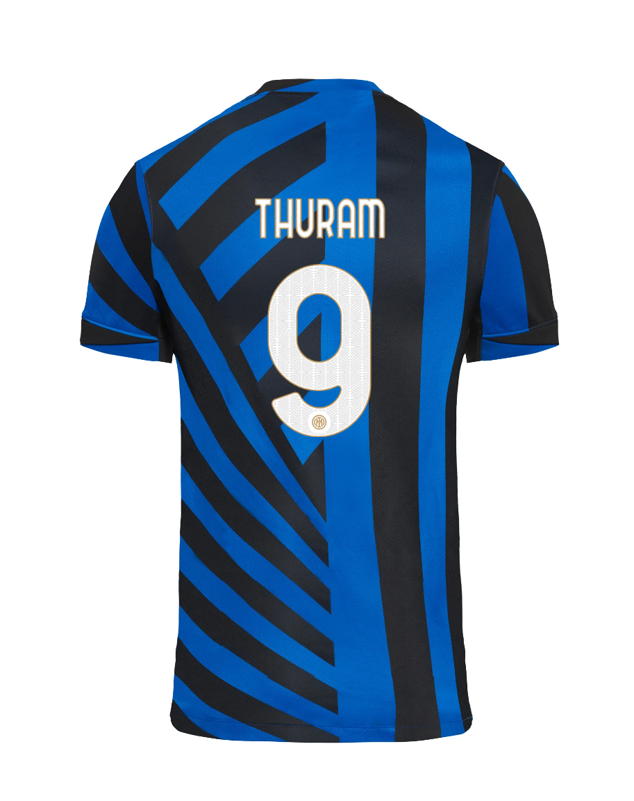 Inter Milan 24-25 Home Jersey with THURAM 9 Printing