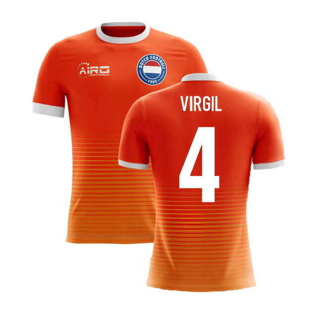 Kids Virgil 4 2025-2026 Holland National Team Home Uniform