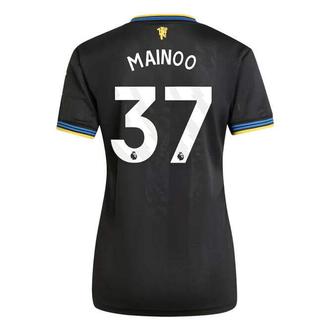 2025-2026 Man Utd Third Shirt (Womens) (Mainoo 37) - fan gear