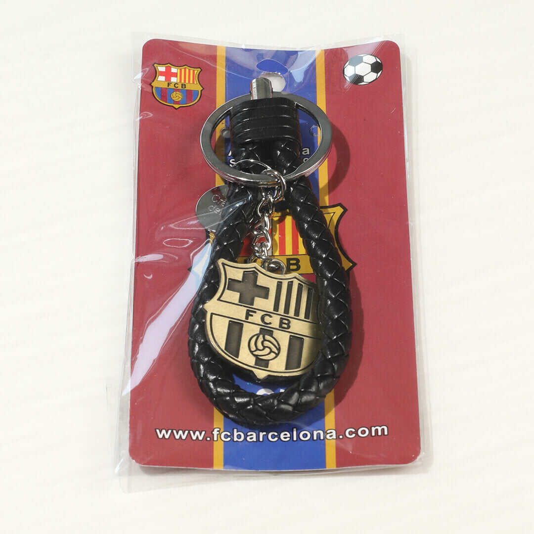 Barcelona Logo Soccer Key Chain Authentic Kit