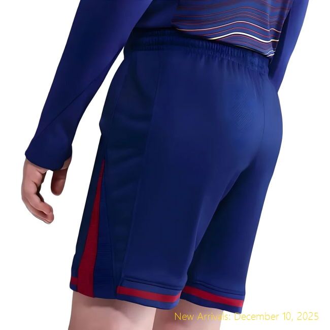2025-2026 Barcelona Home Shorts - Professional Jersey - Blue Color...