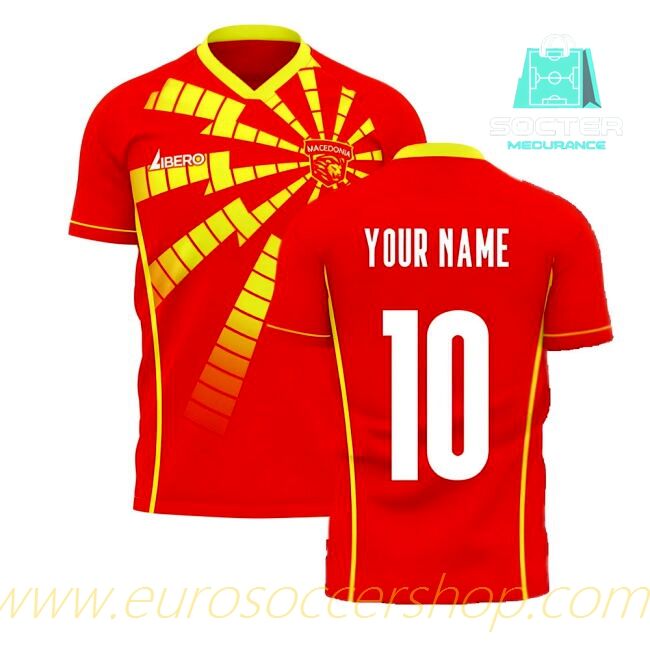 2025/26 Campaign Replica Macedonia Home Jersey (Your Name)