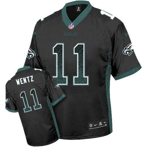Authentic None #None Green Drift Fashion Elite NFL Jersey for Men